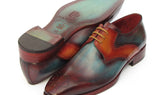Paul Parkman Men's Medallion Toe Derby Shoes in Multiple Colors