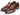 Paul Parkman Men's Croco-Embossed Calfskin Loafers in Brown Burnished