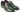 Paul Parkman Men's Hand-Painted Leather Loafers in Green