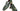 Paul Parkman Men's Hand-Painted Leather Loafers in Green