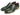 Paul Parkman Men's Hand-Painted Leather Loafers in Green