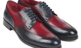 Paul Parkman Men's Derby Shoes in Bordeaux & Navy