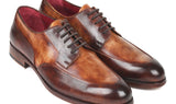 Paul Parkman Men's Derby Shoes in Dual Tone Brown