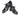 Paul Parkman Men's Handmade Lace-Up Casual Shoes in Black