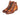 Paul Parkman Men's Side Zipper Leather Boots in Light Brown