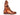 Paul Parkman Men's Side Zipper Leather Boots in Light Brown