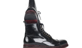 Paul Parkman Polished Leather Boots in Black