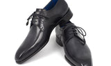 Paul Parkman Men's Medallion Toe Derby Shoes in Black