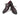 Paul Parkman Men's Medallion Toe Derby Shoes in Brown
