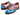 Paul Parkman Men's Wingtip Oxfords Goodyear Welted in Blue & Pink