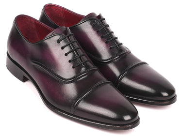 Paul Parkman Men's Cap-Toe Oxfords in Purple