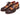 Paul Parkman Wingtip Oxfords Goodyear Welted in Brown & Beige