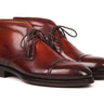 Paul Parkman Men's Cap Toe Chukka Boots in Brown