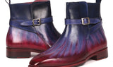 Paul Parkman Men's Patina Jodhpur Boots in Multicolor