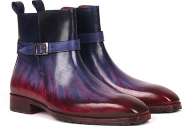 Paul Parkman Men's Patina Jodhpur Boots in Multicolor