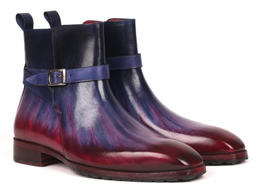 Paul Parkman Men's Patina Jodhpur Boots in Multicolor