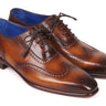 Paul Parkman Men's Handmade Wingtip Oxfords in Brown