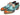 Paul Parkman Norwegian Welted Wingtip Derby Shoes in Turquoise & Tobacco