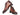 Paul Parkman Men's Ankle Boots in Brown Burnished