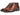 Paul Parkman Men's Ankle Boots in Brown Burnished