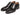 Paul Parkman Polished Leather Goodyear Welted Cap Toe Oxfords in Black