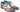 Paul Parkman Norwegian Welted Wingtip Derby Shoes in Blue & Grey