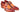Paul Parkman Norwegian Welted Wingtip Derby Shoes in Red & Camel