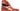 Paul Parkman Norwegian Welted Wingtip Derby Shoes in Red & Camel