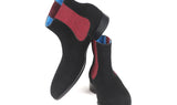 Paul Parkman Men's Suede Chelsea Boots in Black