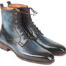 Paul Parkman Men's Leather Boots in Blue & Brown