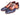 Paul Parkman Men's Wingtip Oxfords in Blue & Camel