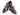 Paul Parkman Men's Opanka Construction Oxfords in Blue & Bordeaux