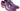 Paul Parkman Men's Opanka Construction Hand-Painted Oxfords in Purple