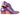 Paul Parkman Men's Opanka Construction Hand-Painted Oxfords in Purple