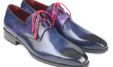 Paul Parkman Men's Ghillie Lacing Dress Shoes in Blue