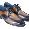 Paul Parkman Men's Ghillie Lacing Dress Shoes in Camel & Purple