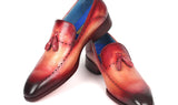 Paul Parkman Men's Tassel Loafer in Burgundy