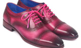 Paul Parkman Men's Captoe Oxfords in Fuxia