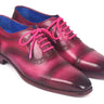 Paul Parkman Men's Captoe Oxfords in Fuxia