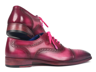 Paul Parkman Men's Captoe Oxfords in Fuxia