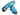 Paul Parkman Men's Perforated Leather Loafers in Turquoise