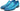 Paul Parkman Men's Perforated Leather Loafers in Turquoise