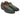 Paul Parkman Men's Perforated Leather Loafers in Green
