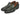 Paul Parkman Men's Perforated Leather Loafers in Green