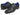 Paul Parkman Woven Leather Single Monkstraps in Black