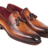 Paul Parkman Men's Tassel Loafers in Brown