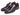 Paul Parkman Kiltie Tassel Loafer in Black & Purple