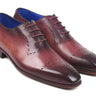 Paul Parkman Hand-Painted Classic Brogues in Burgundy