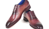 Paul Parkman Hand-Painted Classic Brogues in Burgundy