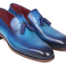 Paul Parkman Men's Tassel Loafers in Blue